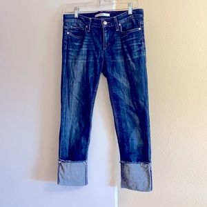 Joe’s jeans Ryder wash, cropped hem